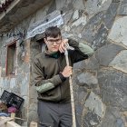 El fotógrafo burgalés Jorge Contreras Soto, autor del libro Los guardianes del Puerto de Pandetrave (León)