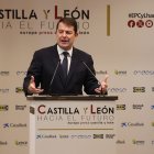 El presidente de la Junta Alfonso Fernández Mañueco ha inaugurado las jornadas de Europa press Castilla y León hacia el futuro.