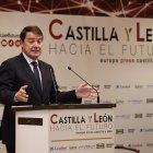 El presidente de la Junta Alfonso Fernández Mañueco ha inaugurado las jornadas de Europa press Castilla y León hacia el futuro.