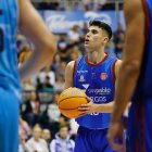 Gonzalo Corbalán, durante el partido contra Palencia.