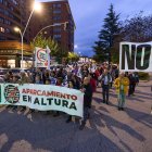 Primera manifestación contra los aparcamientos en altura en Gamonal y la zona sur.