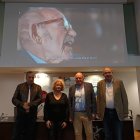 Presentación de la campaña en la sede del Colegio de Médicos de Burgos.