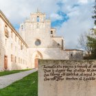 Monasterio de San Pedro de Cardeña, donde reposaron los restos del Cid y doña Jimena hasta 1921.