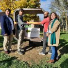 Presentación del proyecto ‘Mirador de los Caminos’ en Olmos de Atapuerca.