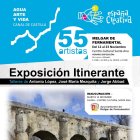 Cartel de la Exposición Itinerante por el Canal de Castilla.