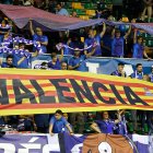 Pancarta en recuerdo de los damnificados por la DANA.