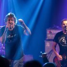 Evaristo Páramos con Tropa do Carallo en directo.