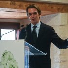 Aznar, durante su intervención.