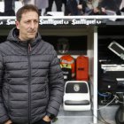 Luis Miguel Ramis, entrenador del Burgos CF.