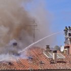 Los Bomberos intervienen en un incendio el pasado mes de septiembre.