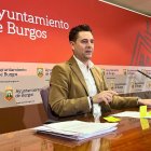 Daniel de la Rosa, portavoz del PSOE en el Ayuntamiento de Burgos.