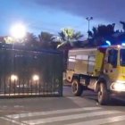 Medios de la JCyL dejando Valencia.