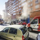 Incendio en el gimnasio Xtreme 2 de Burgos.