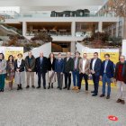 Foto de familia de los participantes en la Jornada sobre Turismo MICE en Castilla y León celebrada en Burgos.