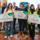 Los ganadores de este año por sus proyectos de fomento de la economía circular.