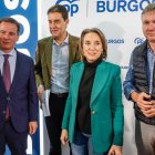 Borja Suárez, Ángel Ibáñez, Cuca Gamarra y Javier Lacalle.