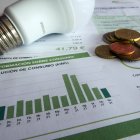 Imagen de una factura de la luz.