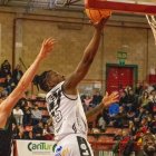 Lance Jones, durante el partido contra el Alega Cantabria.