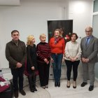 Las Autoridades, Durante La Inauguración Del Centro Atiendo En Zamora.