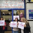 Celebración en la administración burgalesa El Pulpo de la Suerte