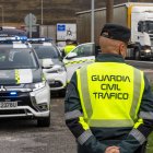 Imagen de un control de la Guardia Civil de Tráfico.