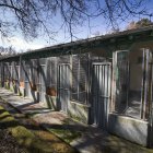 Instalaciones de la perrera, ubicada en Villafría, en una imagen de archivo.