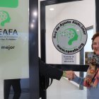 En la imagen la presidenta de la asociación de Personas con Alzheimer de Palencia (APEAFA), María de los Ángeles Cembrero.
