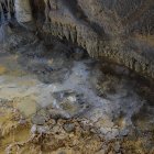 Huellas oso en la Cueva Honseca.