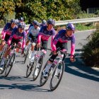 Los ciclistas del Burgos BH entrenaron en las carreteras andaluzas.