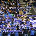 Imagen de la afición en el Coliseum.