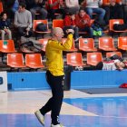 Imagen del partido entre el UBU San Pablo Burgos y el Proin Sevilla.