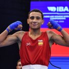Ismael Magharaqui, en el mundial joven.