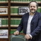 Rodrigo Moral Ortiz, presidente del Colegio Oficial de Farmacéuticos de Burgos.