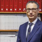 El decano del Colegio de Economistas de Burgos, Carlos Alonso de Linaje.