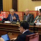 El alcalde de León durante el Pleno Municipal cebrado este viernes.