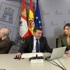 El consejero de la Presidencia, Luis Miguel González Gago, en la presentación del Portal de Acción Exterior de la Junta de CyL.