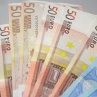 Archivo - Billetes de euro, dinero.