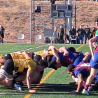 Imagen del partido entre el Barça y el Recoletas Burgos Caja Rural disputado en La Teixeira en diciembre de 2023