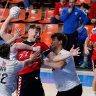 Casanova durante el partido ante Alcobendas.