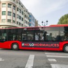 Imagen de un autobús urbano.