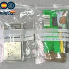 Material incautado al menor.