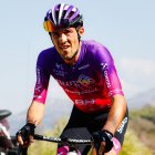 José Manuel Díaz destacó en la etapa que recorría su provincia.