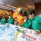 Instante de la First Lego League 2025 en Burgos.