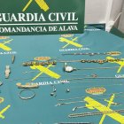 Pillado 'in fraganti' en Condado de Treviño (Burgos) cuando huía con joyas robadas en un chalé.