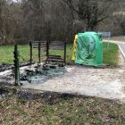 La Guardia Civil investiga varios incendios intencionados en el Valle de Manzanedo (Burgos).