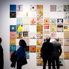 Fragmento de la exposición que se asoma al aquí y ahora del desaparecido colectivo arandino A Ua Crag cuarenta años después de su inicio.