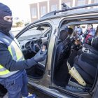 Vehículo requisado por la Policía Nacional, el pasado mes de enero, a un grupo de narcotraficantes.