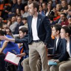 Salva Camps, durante el partido contra Ourense.