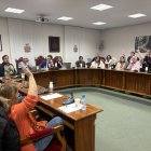 Imagen de la votación de la cuestión de confianza