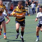 Imagen del partido entre el Recoletas Burgos Caja Rural y Real Ciencias.